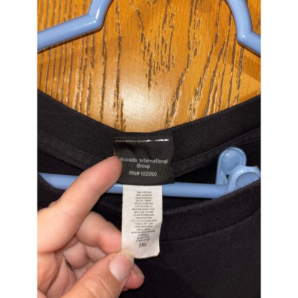 Harley Davidson double-sided image t-shirt black Conneaut Lake, PA 3XL - Picture 7 of 7